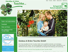 Tablet Screenshot of galabau-tuschke.de